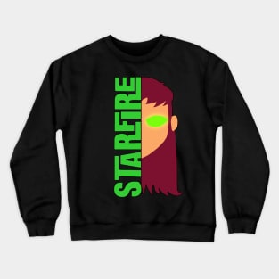 Starfire Simplified Text Crewneck Sweatshirt